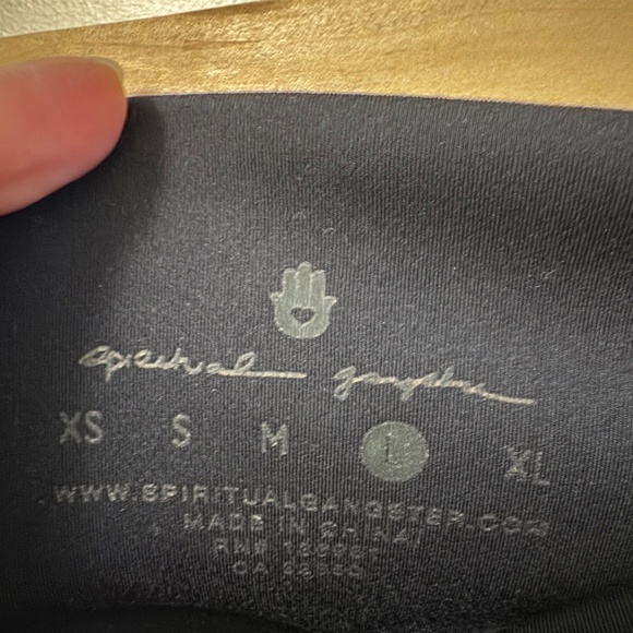 Spiritual Gangster Rainbow Eco Jersey Leggings - Picture 5 of 6